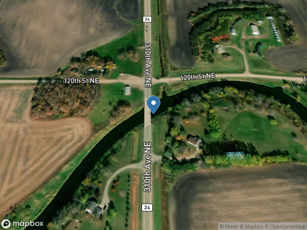 Red Lake River at High Landing near Goodridge, MN location