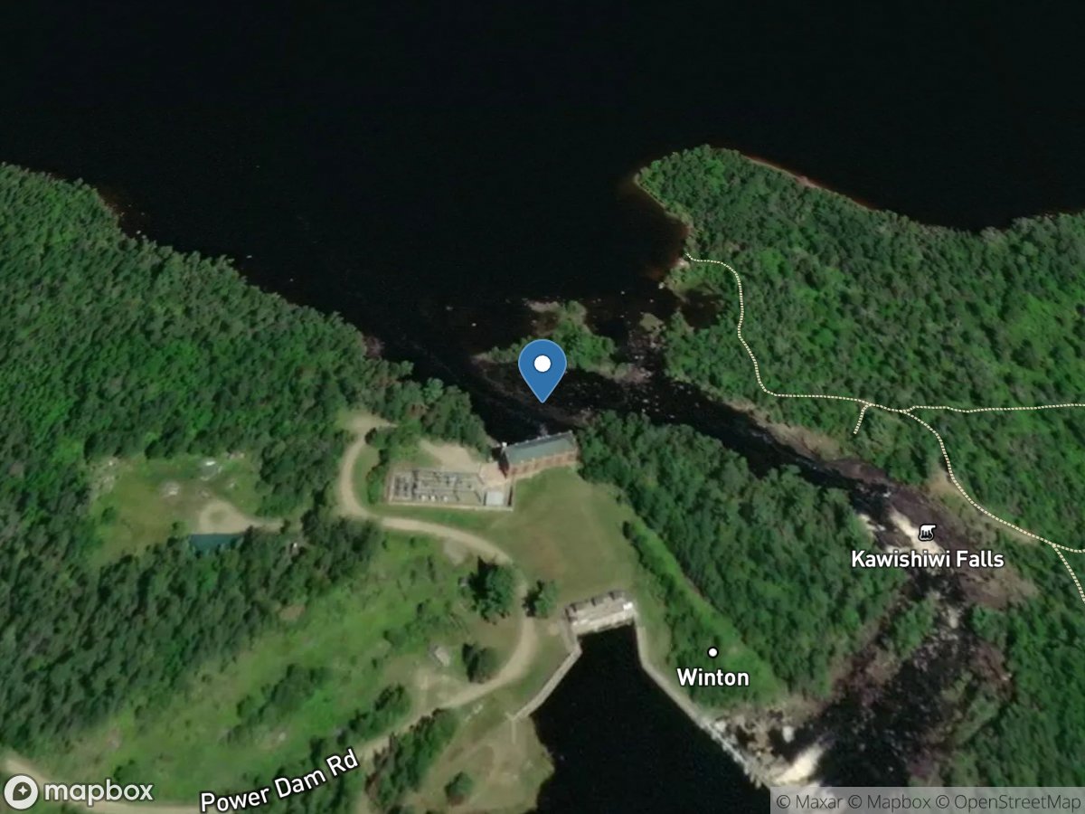 Kawishiwi River near Winton, MN location