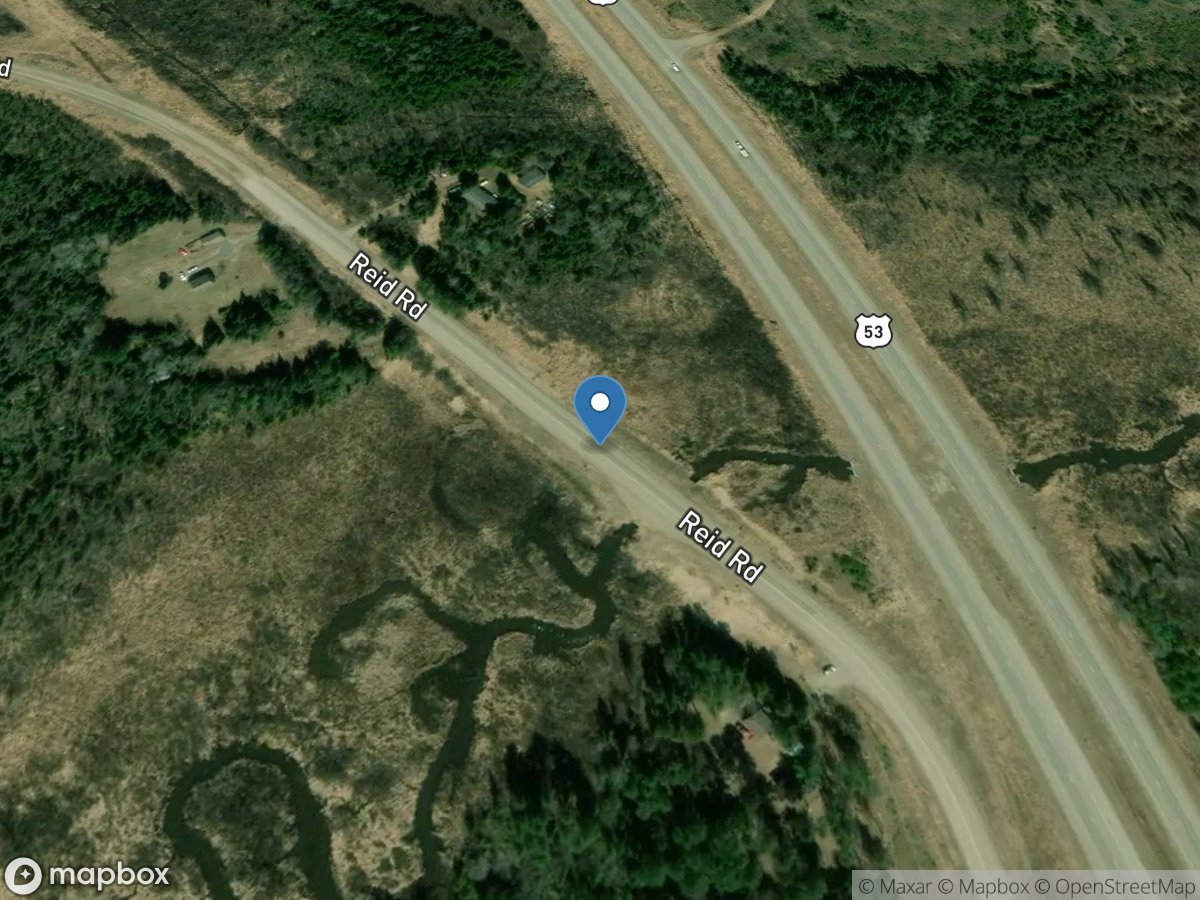 Sand River near Britt, MN location