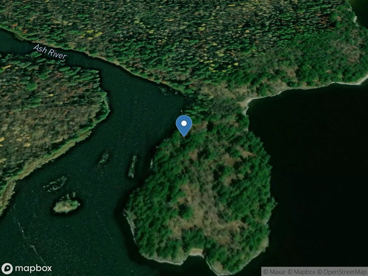 Gold Portage Outlet From Kabetogama Lake near Ray,MN location