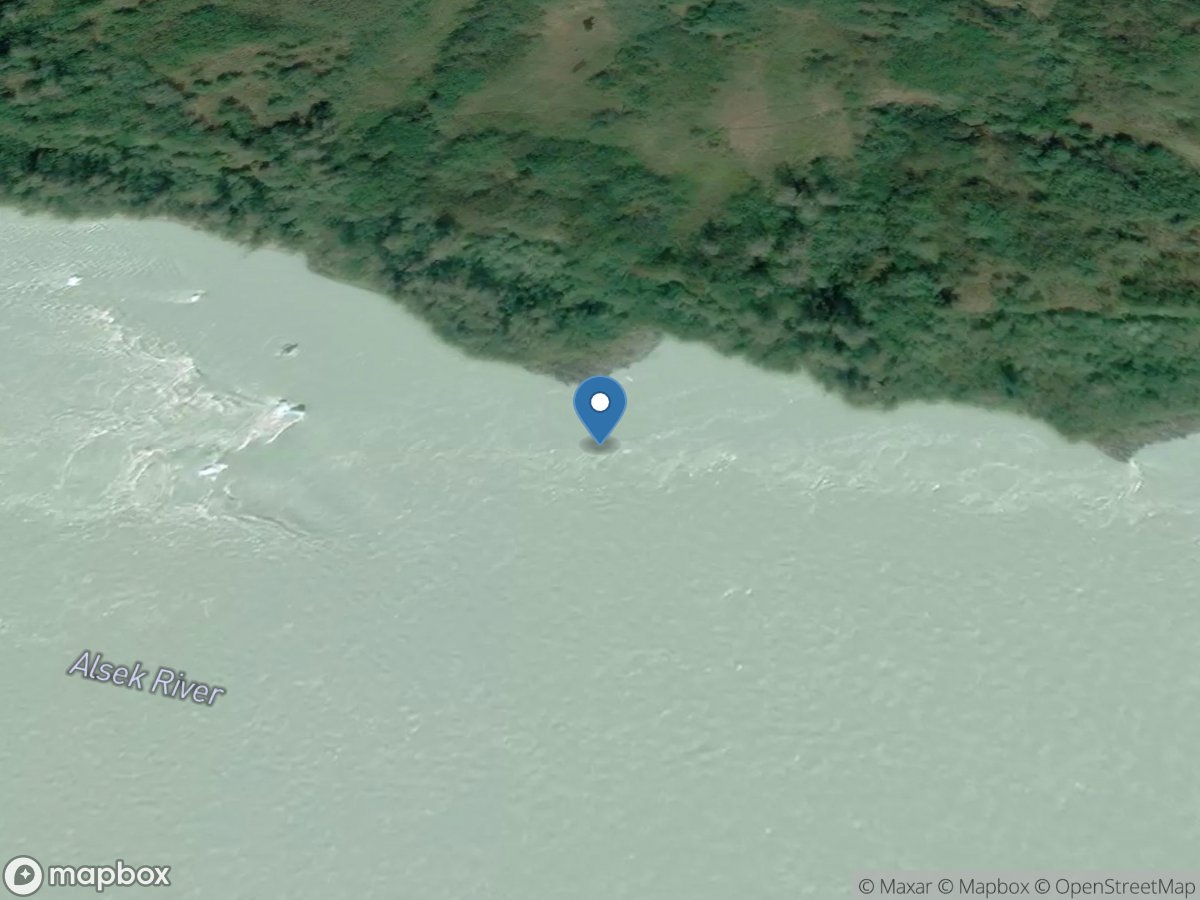 Alsek River at Dry Bay near Yakutat AK location