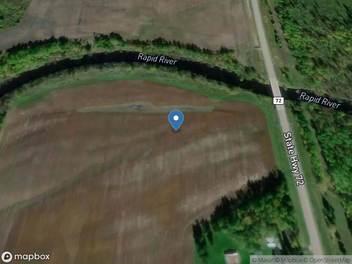 Rapid River near Baudette, MN location