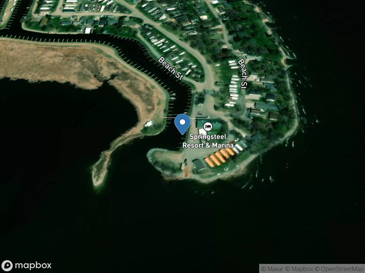 Lk of the Woods @ Springsteel Is Nr. Warroad, MN location