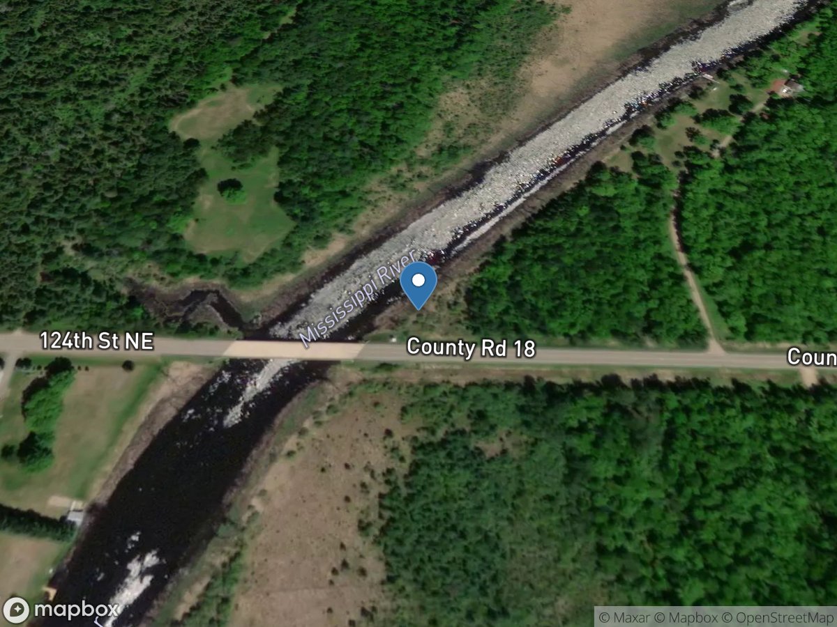 Mississippi R. at Days High Landing near Deer River location