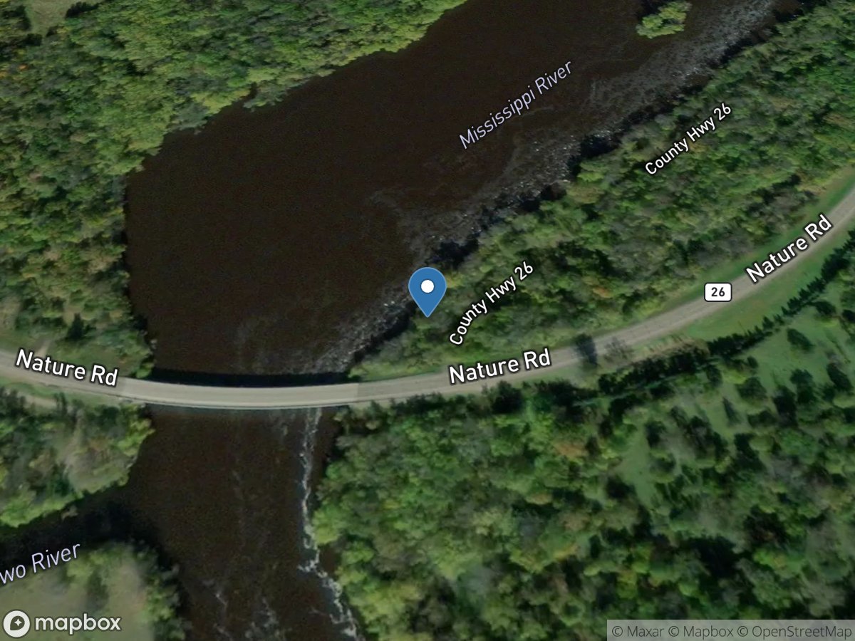 Mississippi River near Royalton, MN location