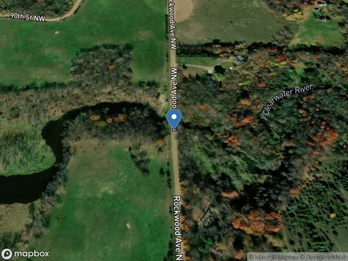 Clearwater River near South Haven, MN location