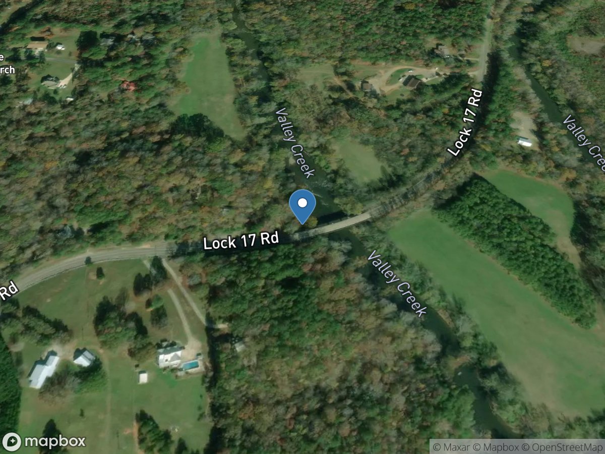 Valley Creek near Oak Grove AL location