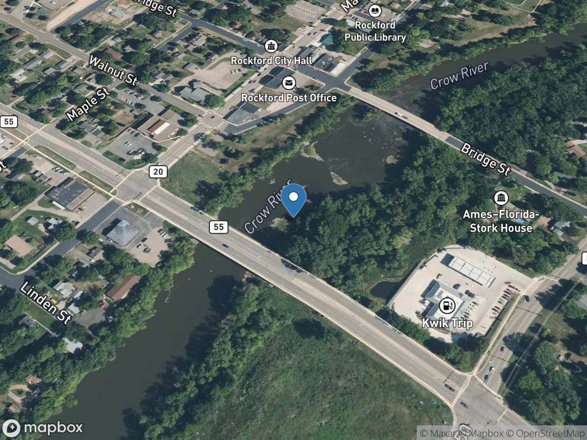 Crow River at Rockford, MN location