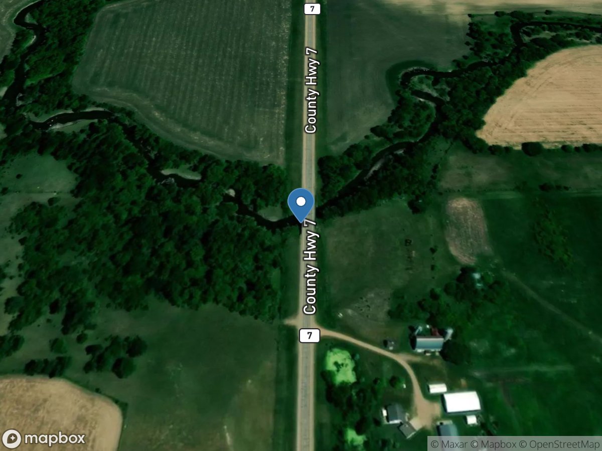 North Fork Yellow Bank River near Odessa, MN location