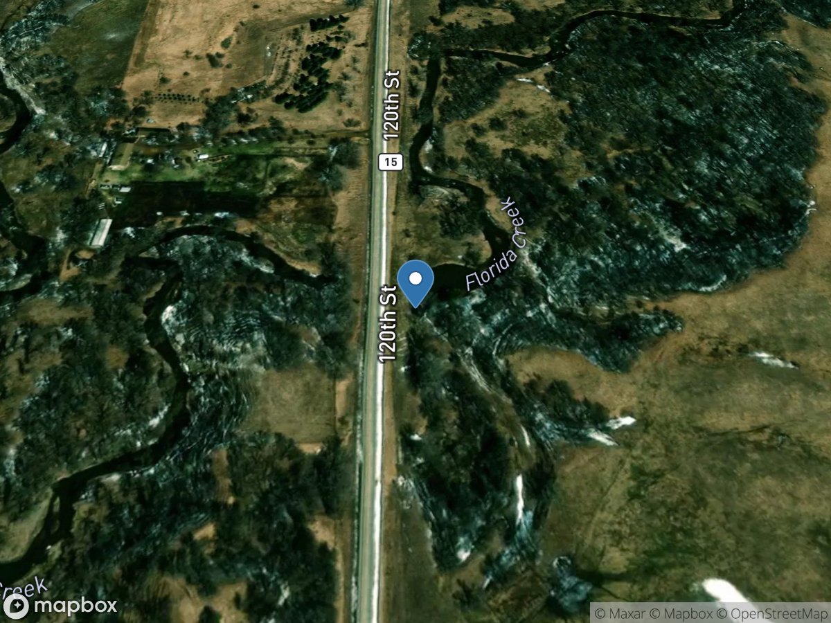 Florida Creek near Burr, MN location