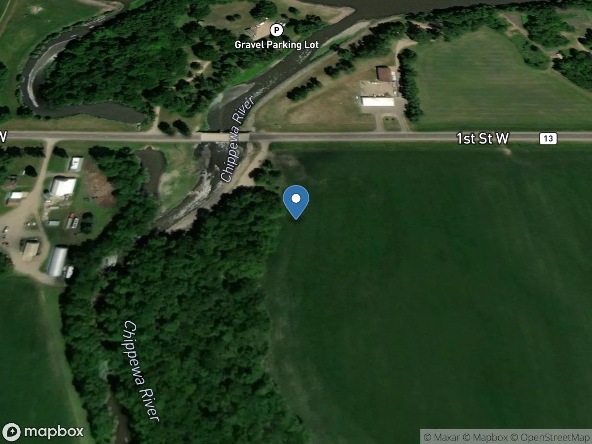 Chippewa River (tw) near Watson, MN location