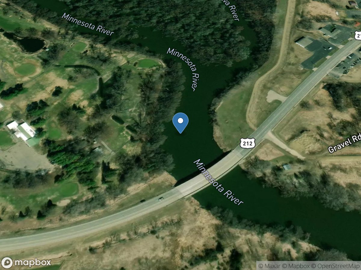 Minnesota River at Montevideo, MN location