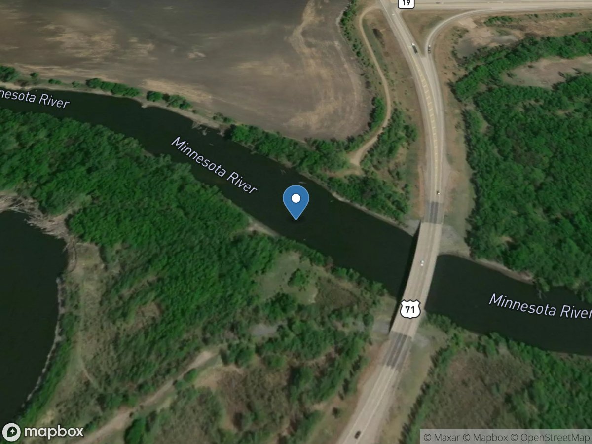 Minnesota River at Morton, MN location