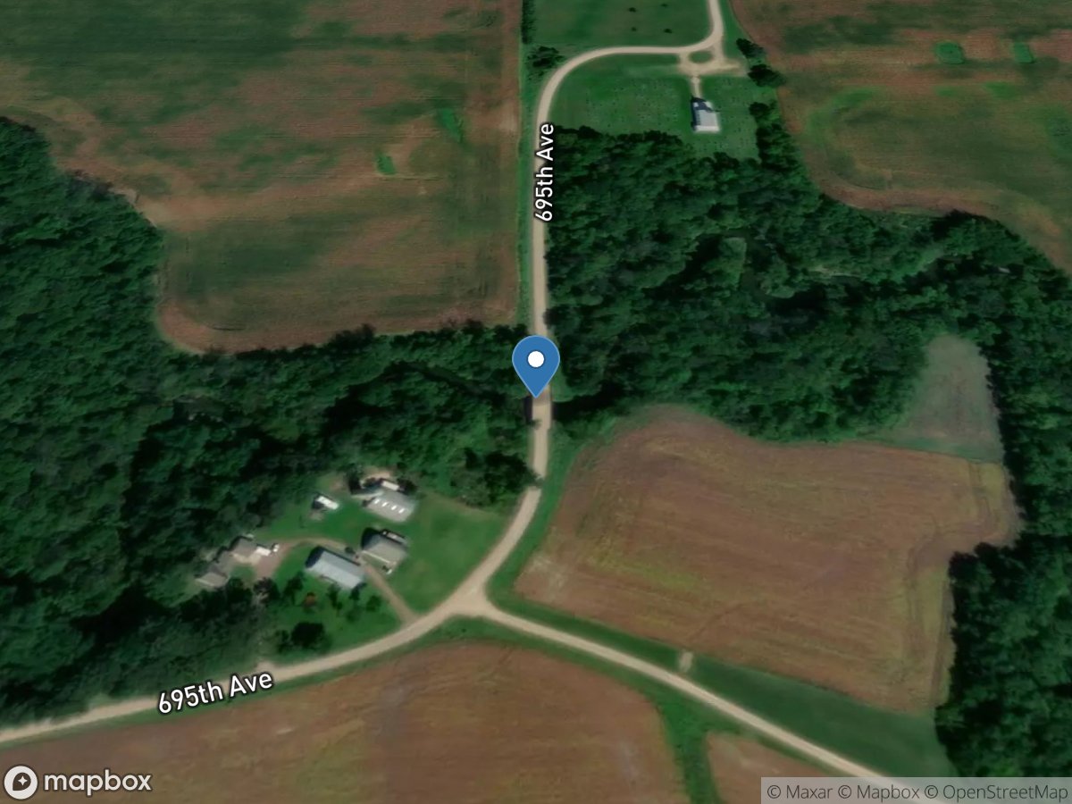 South Fork Watonwan River near Ormsby, MN location