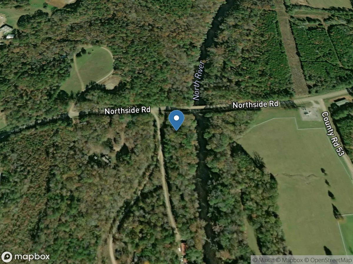 North River near Samantha AL location