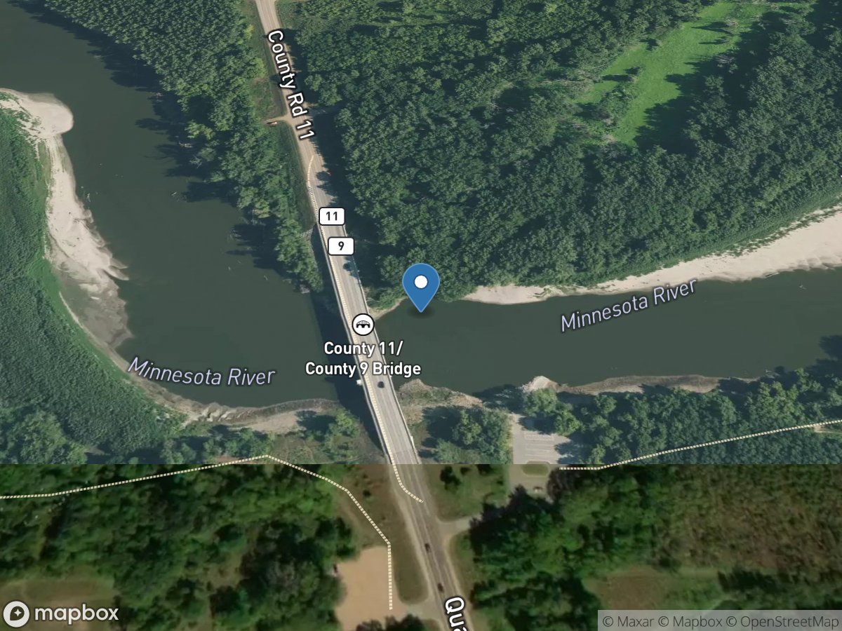 Minnesota River near Jordan, MN location