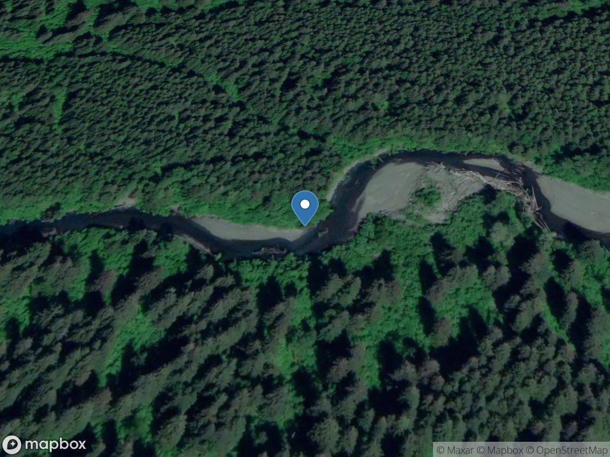 ITALIO River Above MOUTH Near YAKUTAT AK location