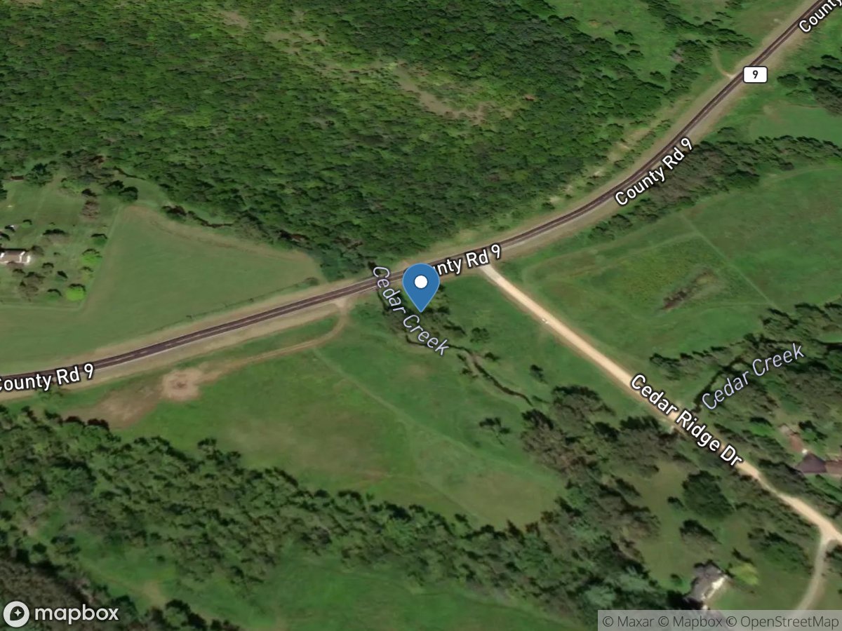 Cedar Creek near Ridgeway, MN location