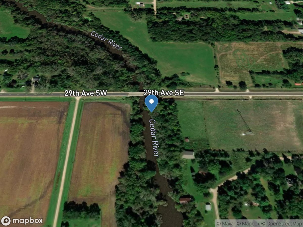 Cedar River near Austin, MN location