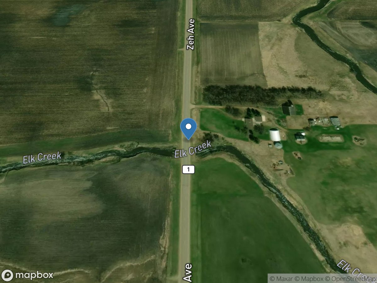 Elk Creek on Csah 1, near Brewster, MN location