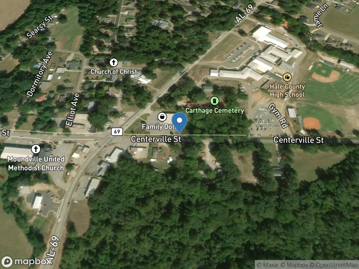 Elliotts Creek at Moundville AL location