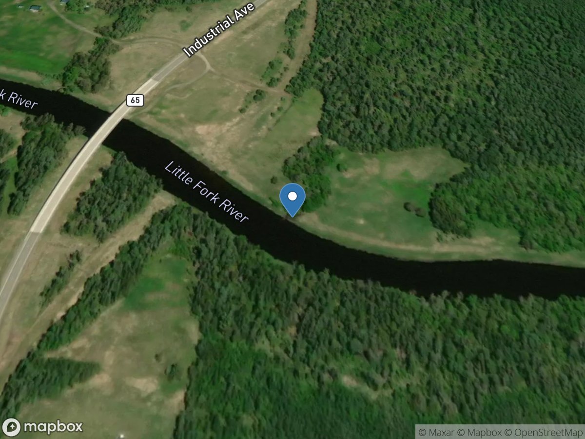 Ravine 15 to L Fork River near MN65 at Silverdale, MN location