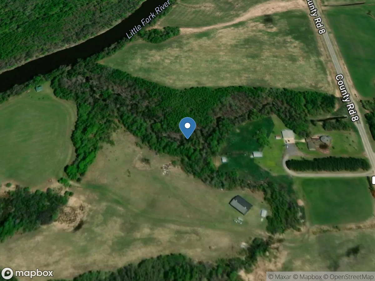 Ravine 2 to L Fork River at CTY 8 near Littlefork, MN location