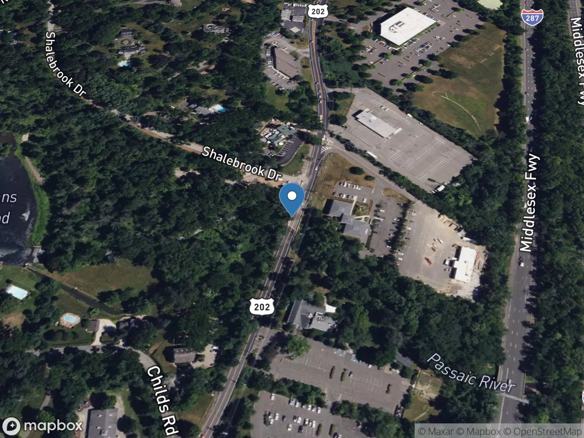 Passaic River near Bernardsville NJ location