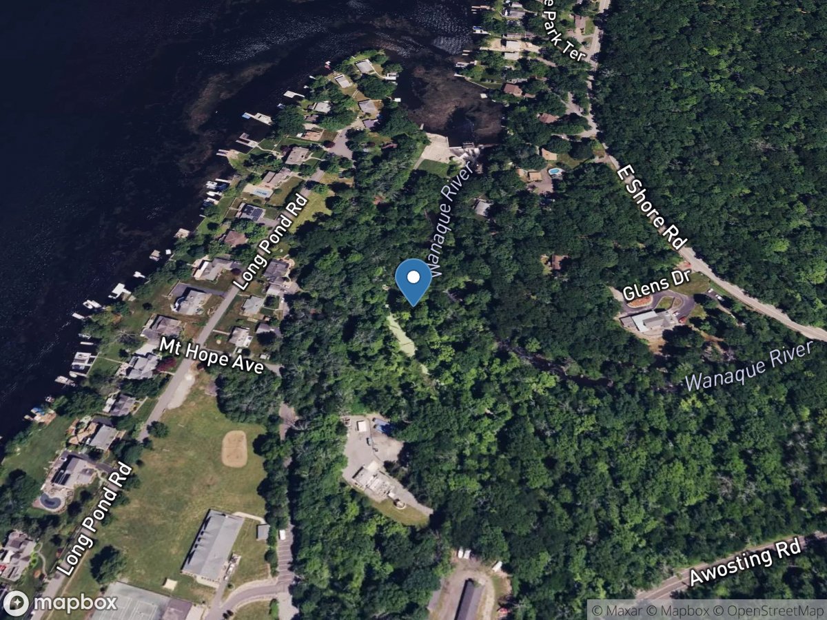 Wanaque River at Awosting NJ location