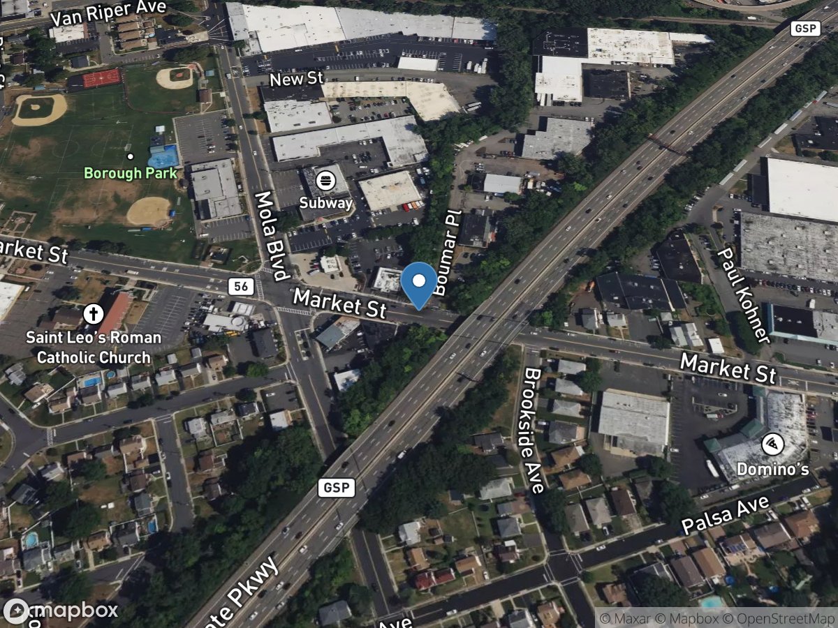 Fleischer Brook at Market St at Elmwood Park NJ location