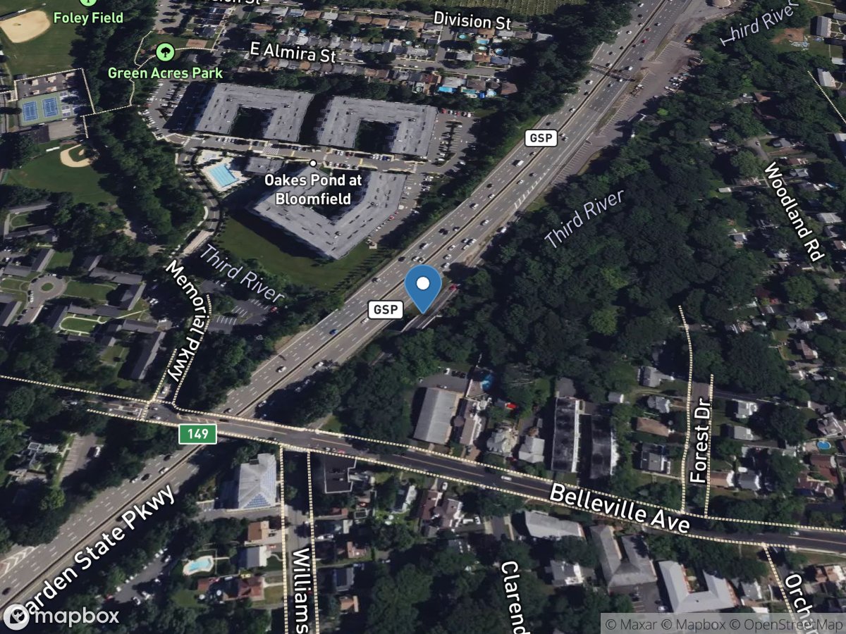 Third River at Bloomfield NJ location