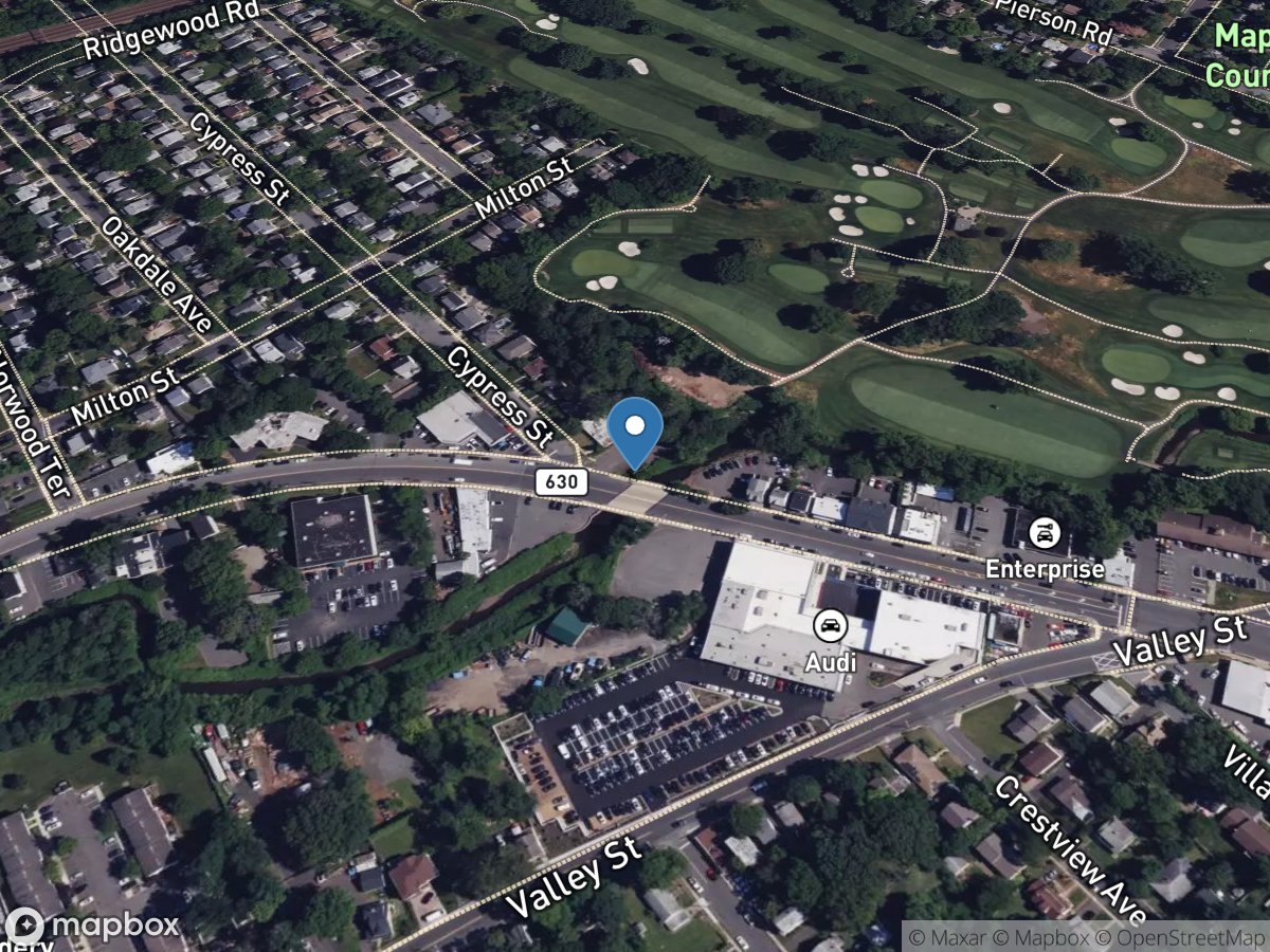 East Branch Rahway Riv at Millburn Avenue at Millburn NJ location