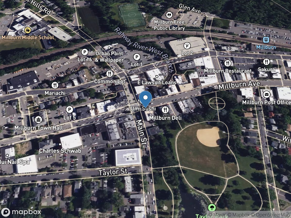 WB Rahway River at Millburn Avenue at Millburn NJ location