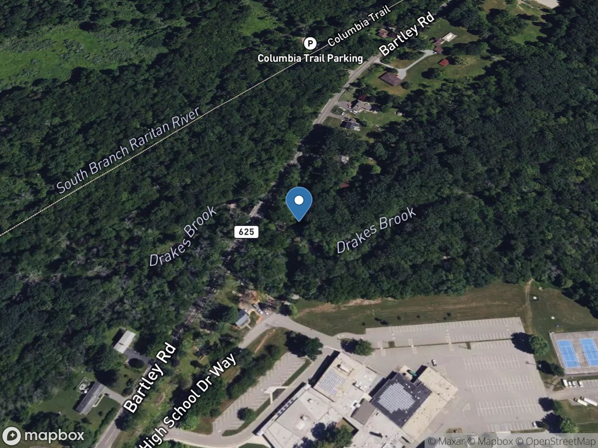 Drakes Brook at Bartley NJ location