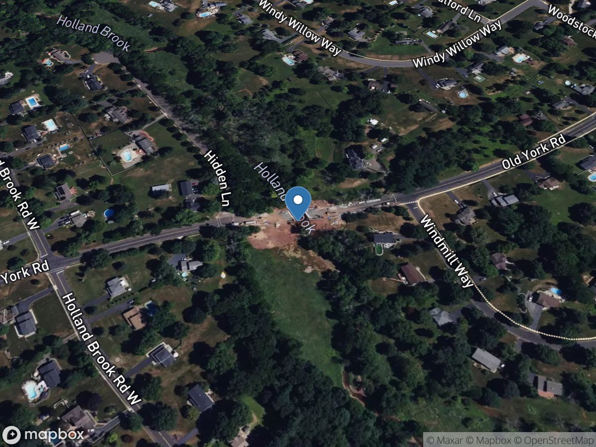 Holland Brook at Readington NJ location