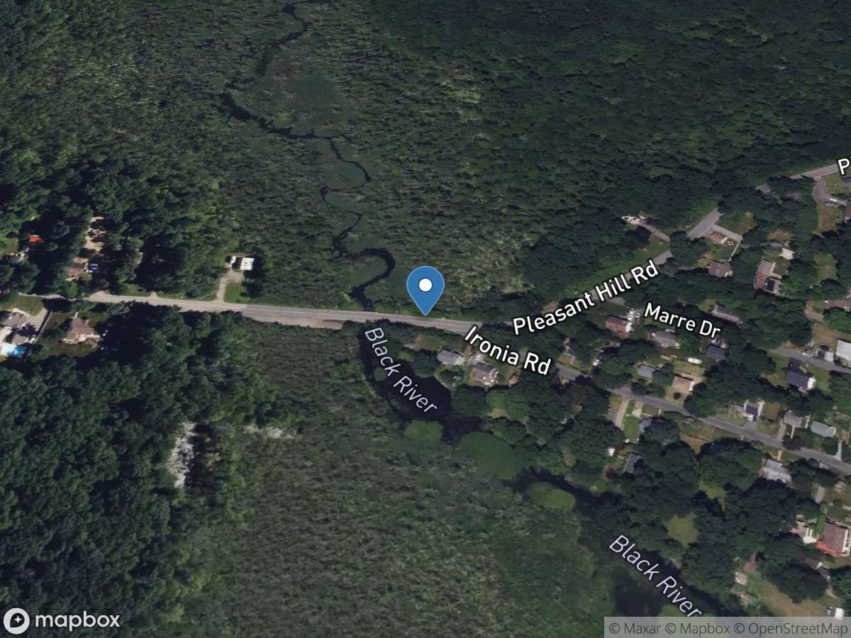 Lamington (Black) River near Ironia NJ location