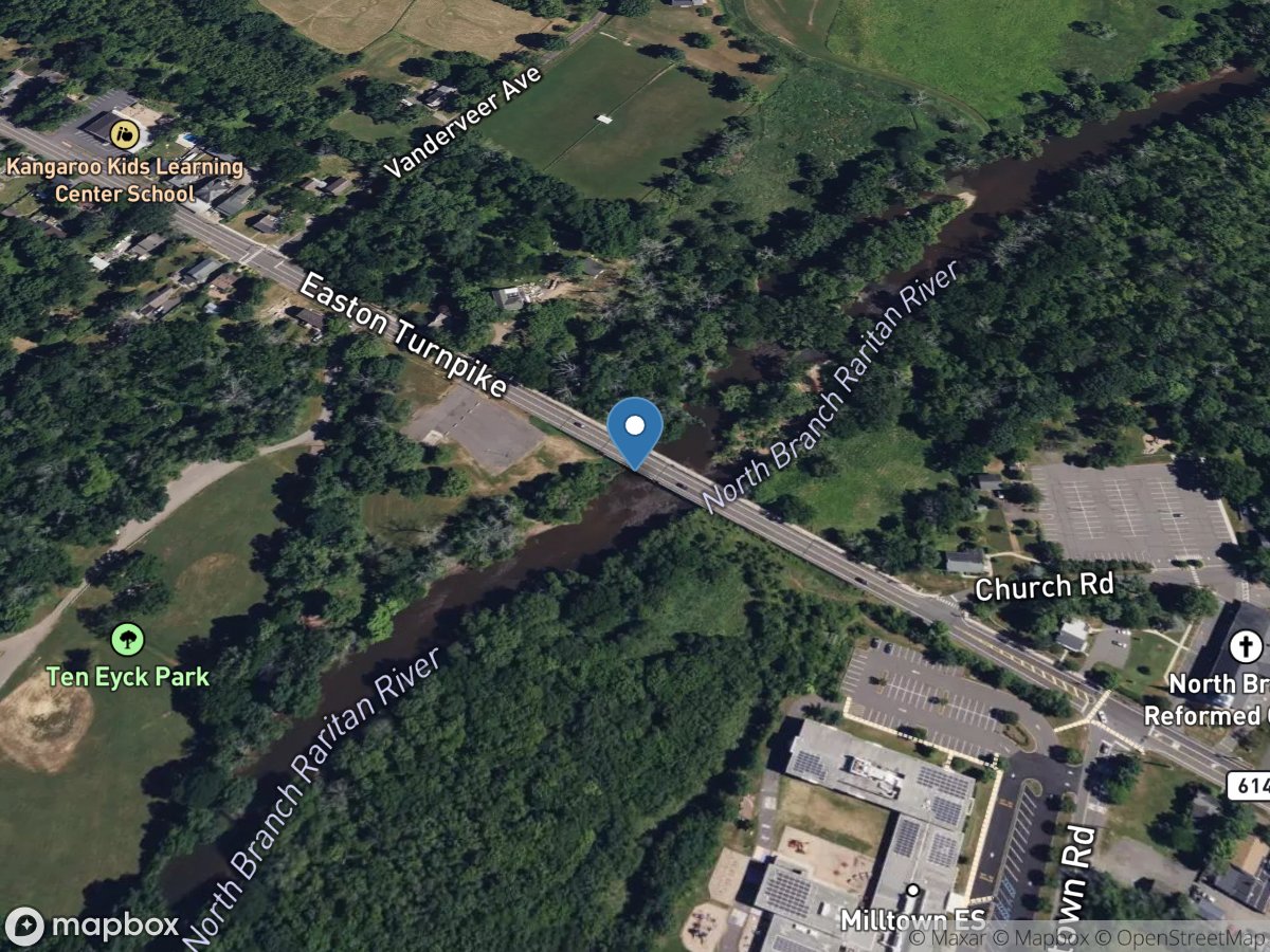 North Branch Raritan River at North Branch NJ location