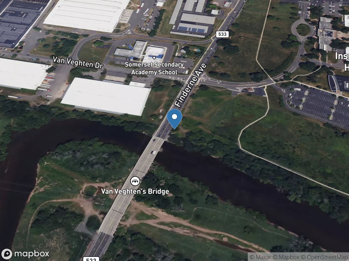 Raritan River at Manville NJ location