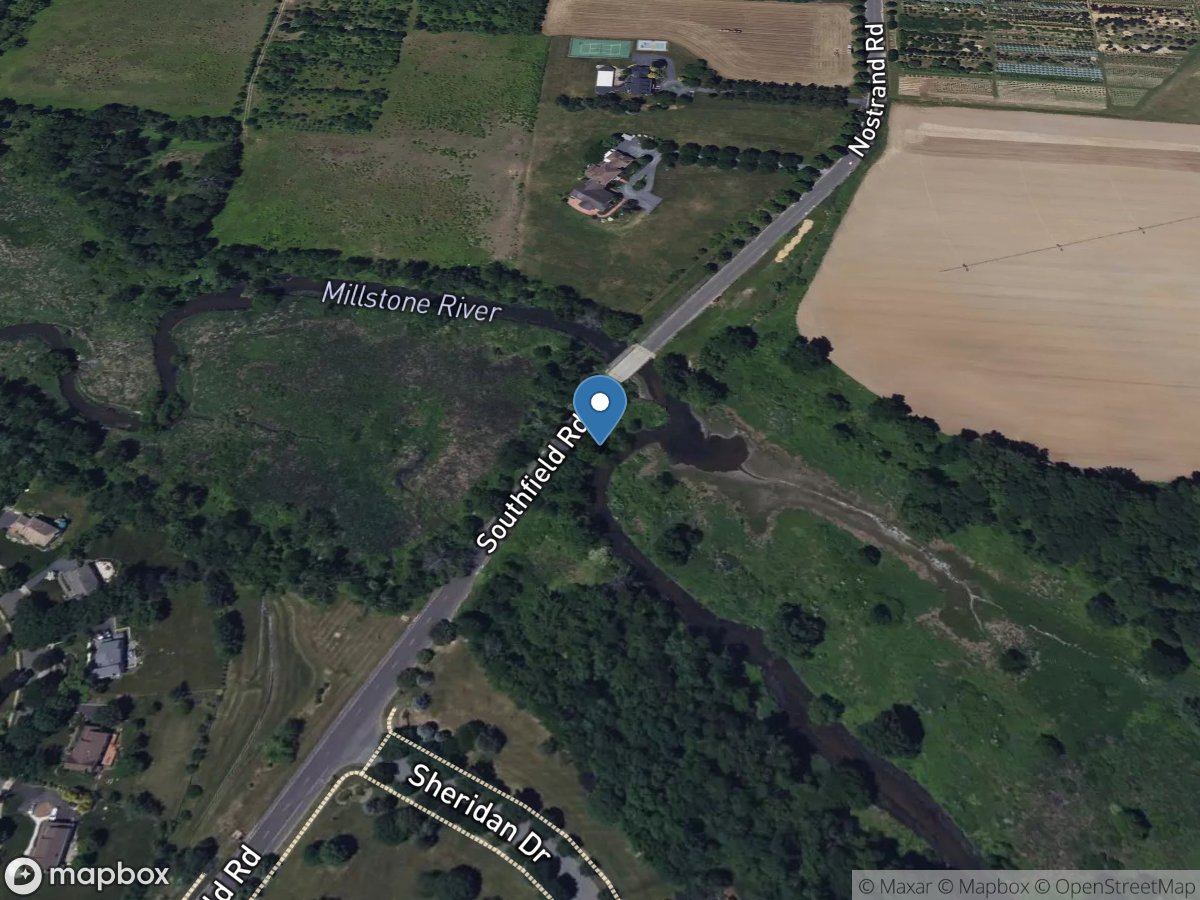 Millstone River at Southfield Road near Grovers Mill NJ location