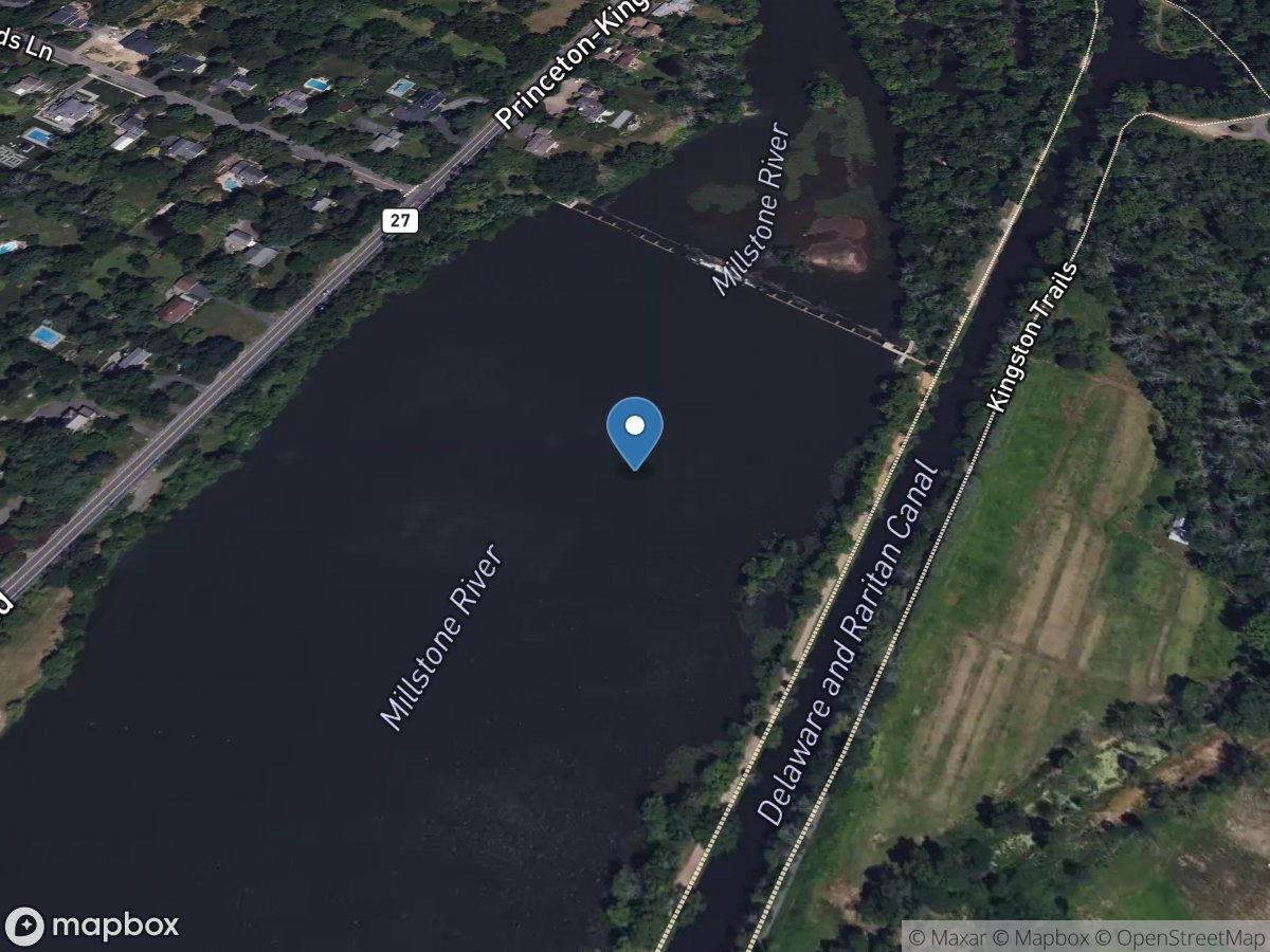 Carnegie Lake at Princeton NJ location