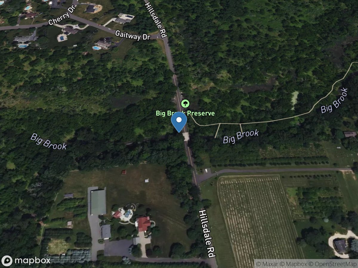 Big Brook near Marlboro NJ location