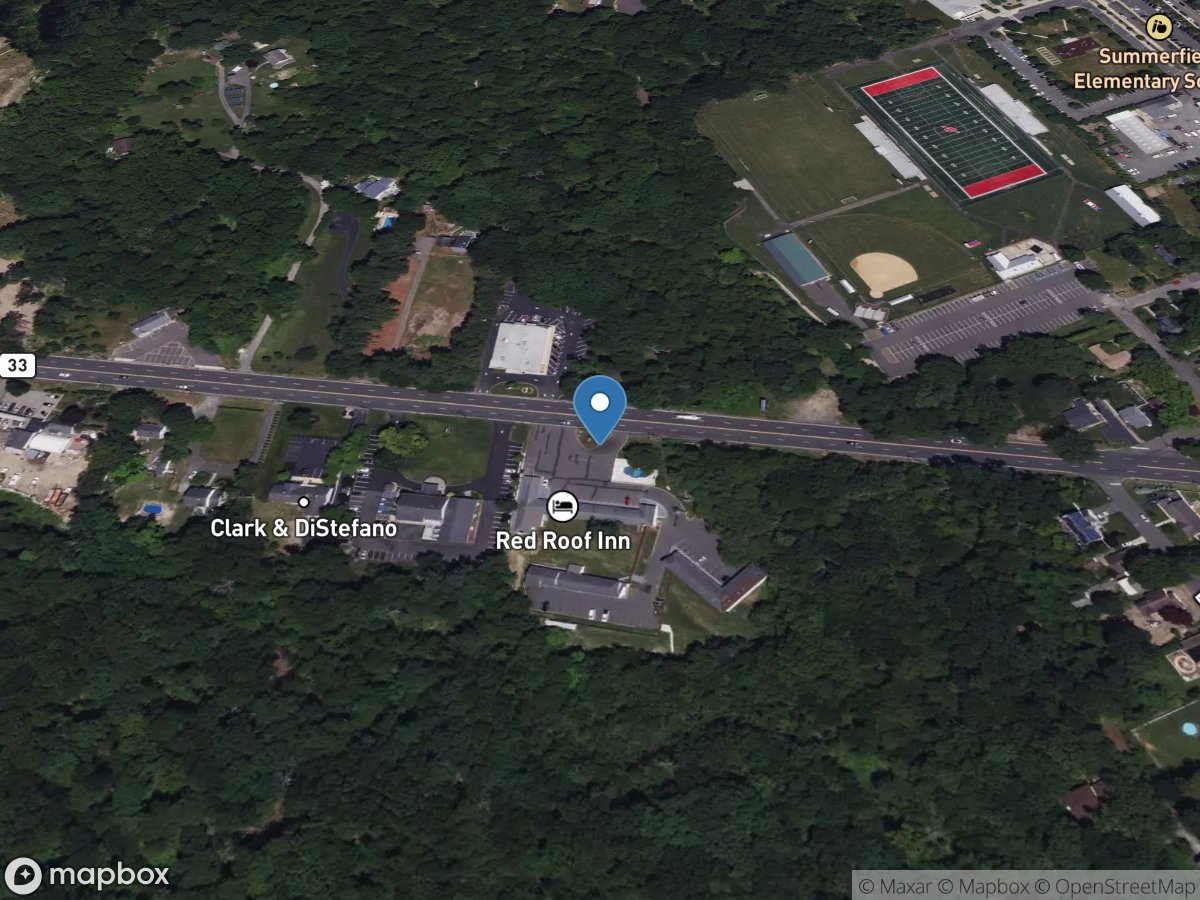 Jumping Brook above reservoir near Neptune City NJ location