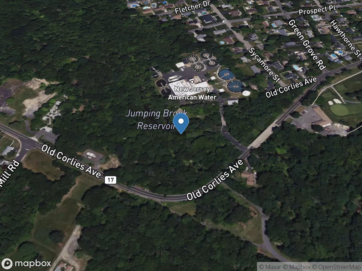 Jumping Brook near Neptune City NJ location