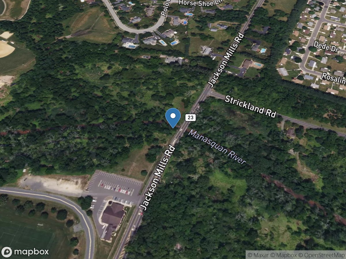 Manasquan River near Georgia NJ location