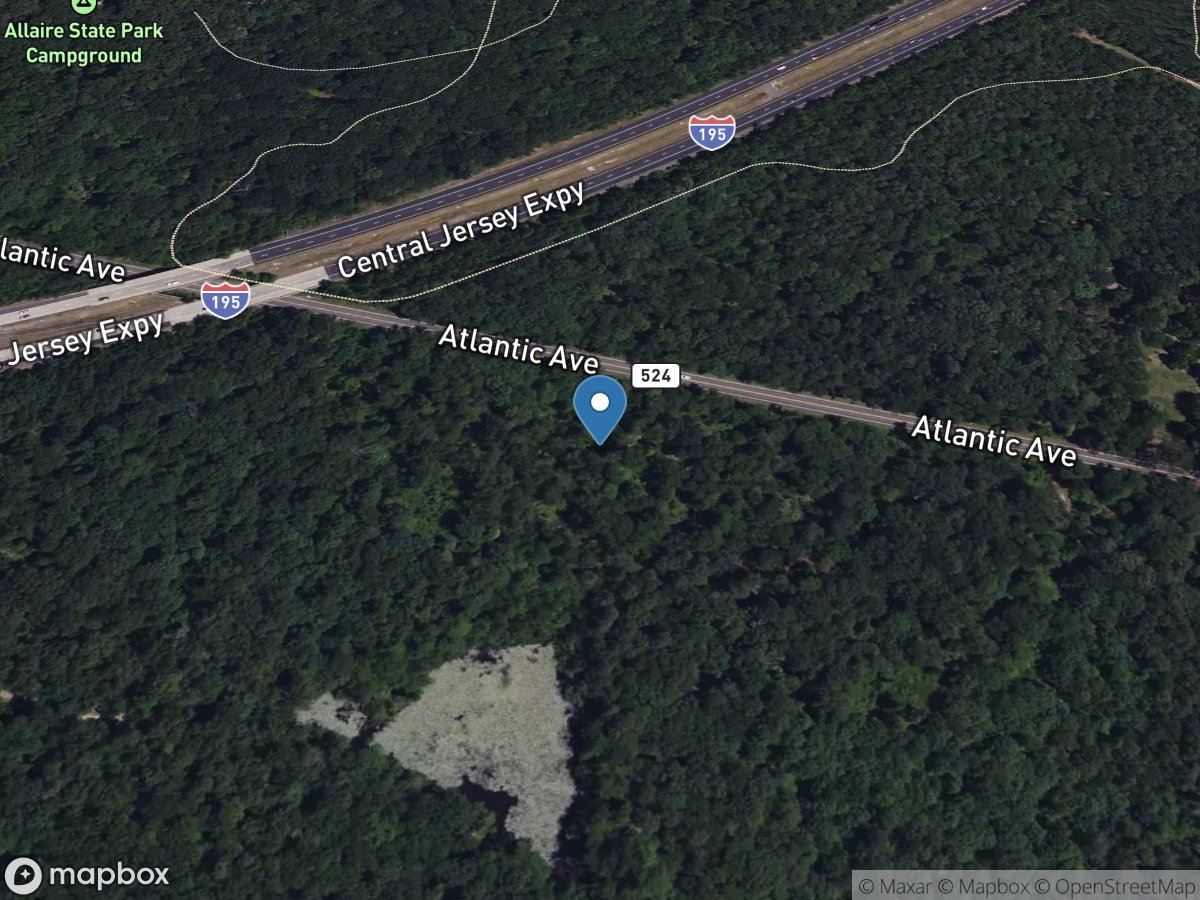 Manasquan River tributary 8 at Squankum NJ location