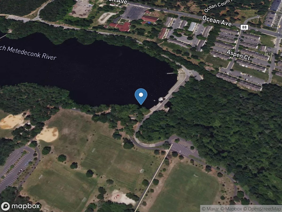 South Branch Metedeconk River near Lakewood NJ location