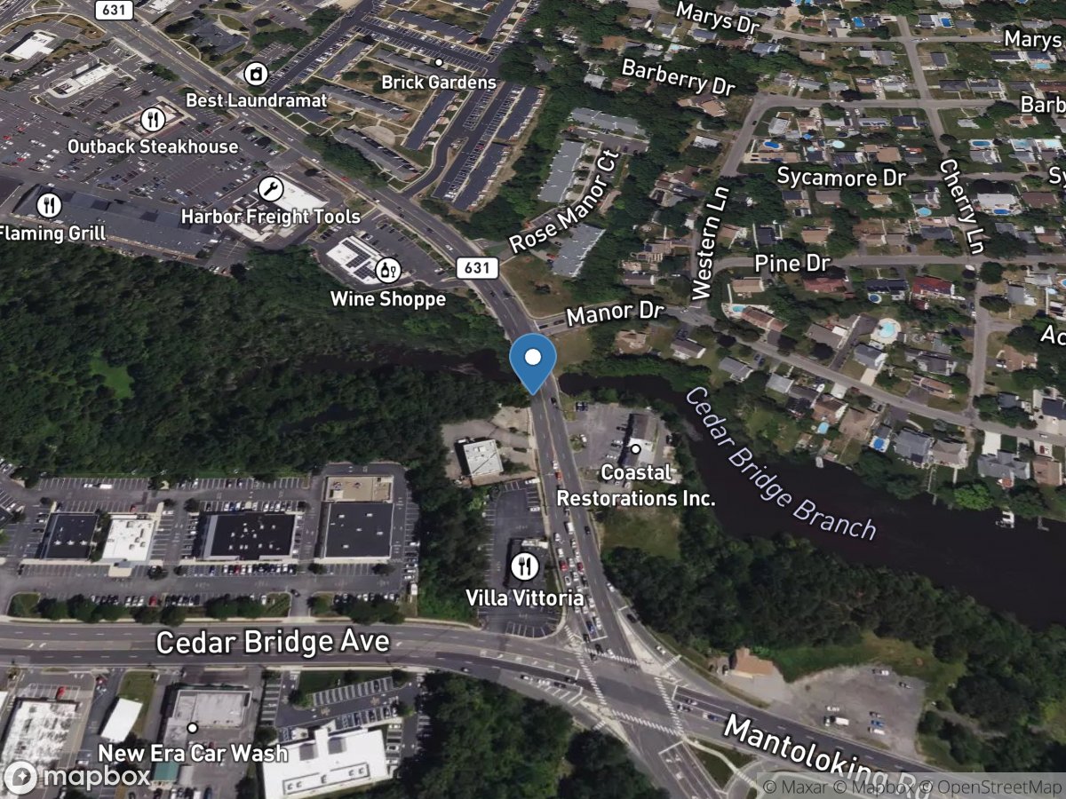 Cedar Bridge Branch at Cedarwood Park NJ location