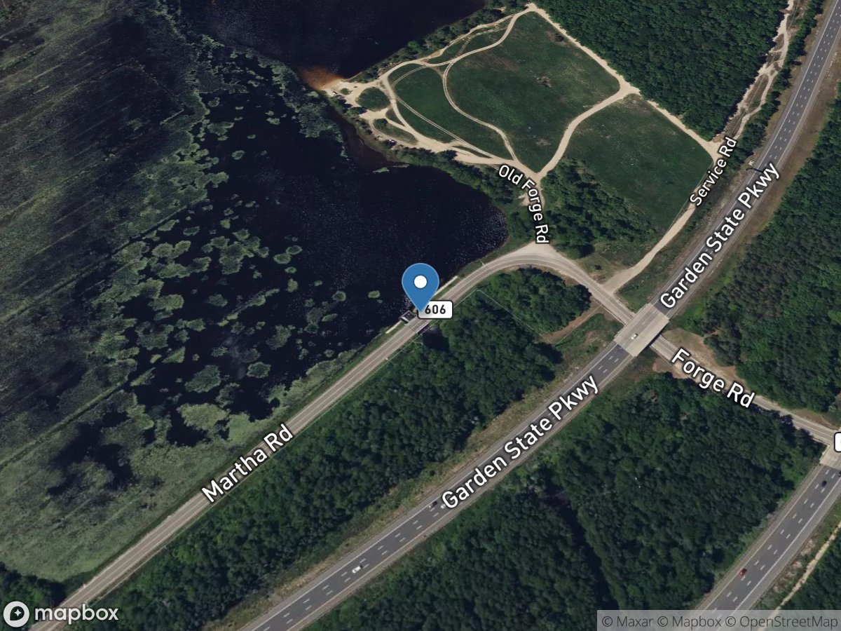 Westecunk Creek at Stafford Forge NJ location