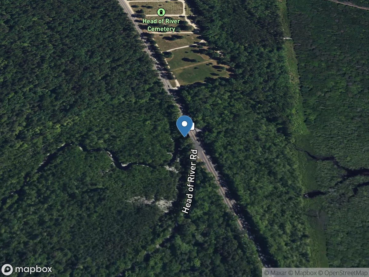 Tuckahoe River at Head of River NJ location