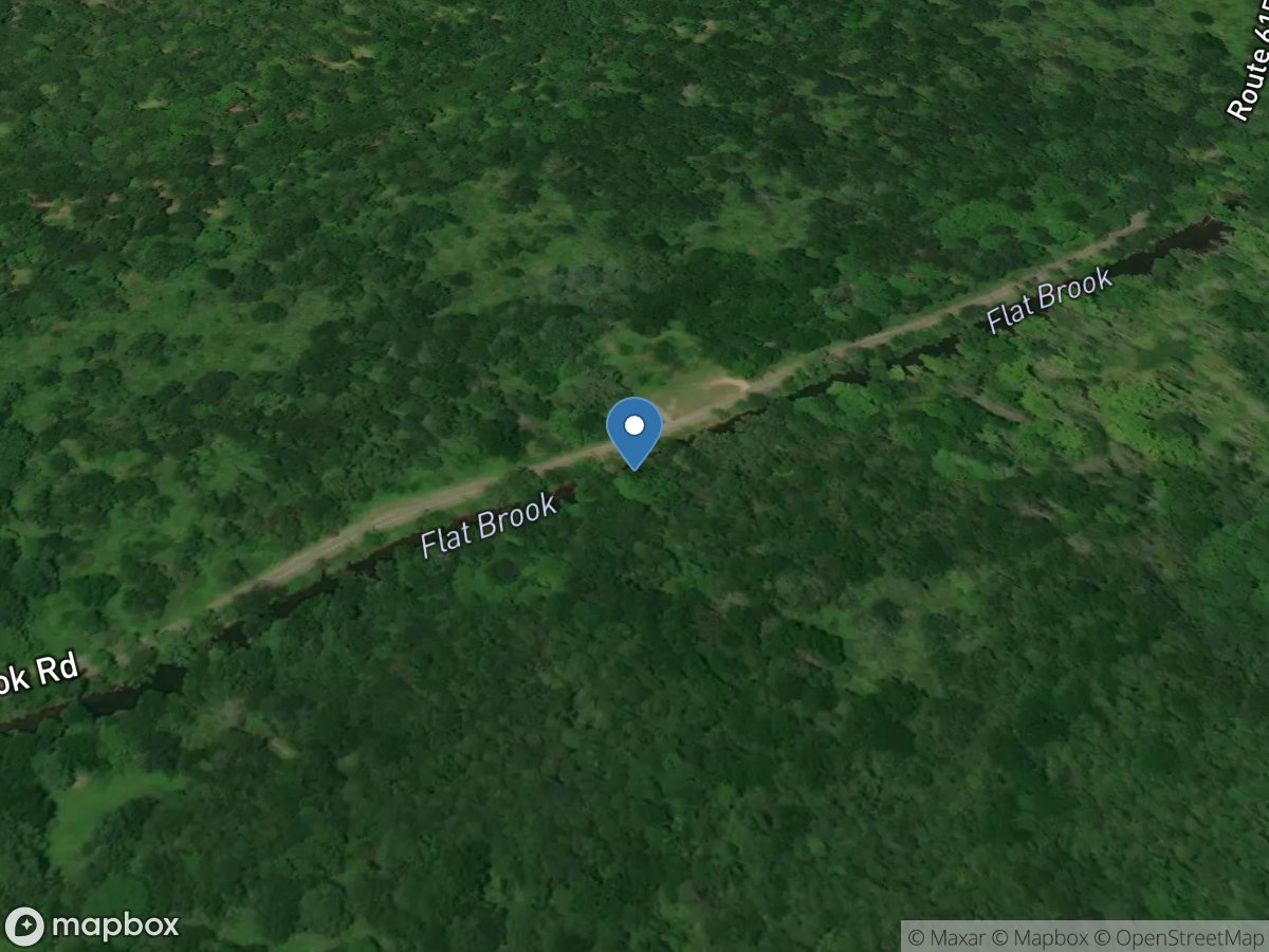 Flat Brook near Flatbrookville NJ location